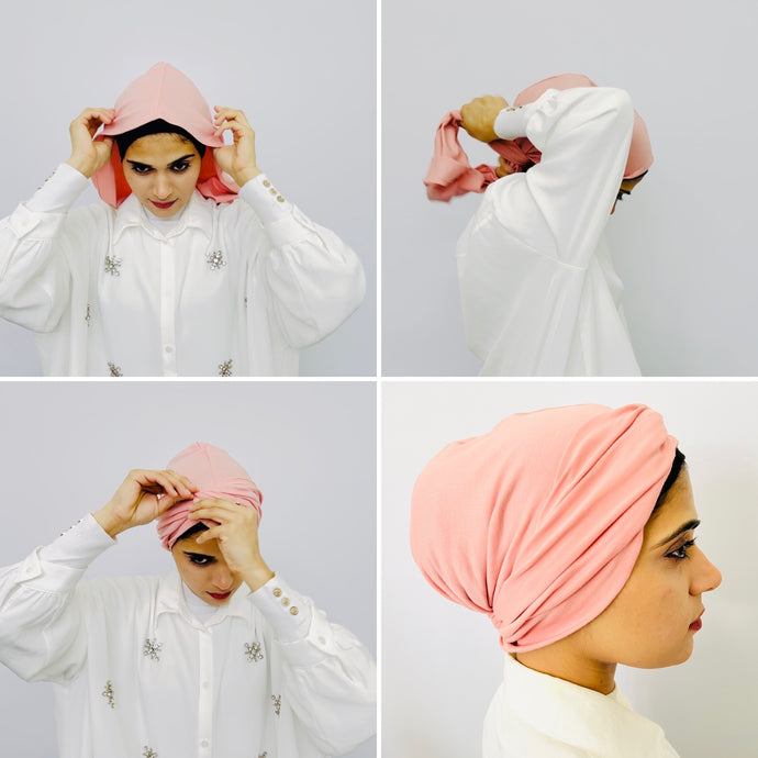 EasyTurban19 in rose pink