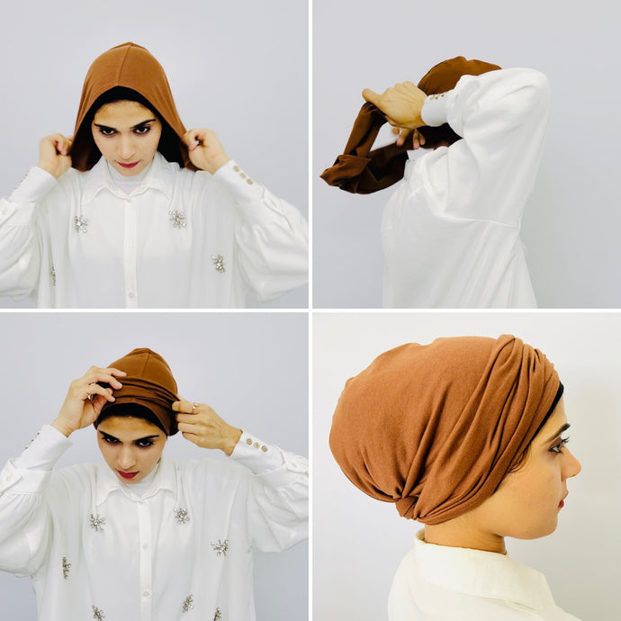 EasyTurban19 in brown