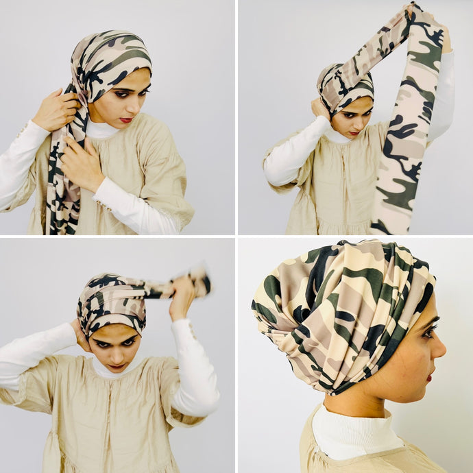 TurbanTube20 - camo print