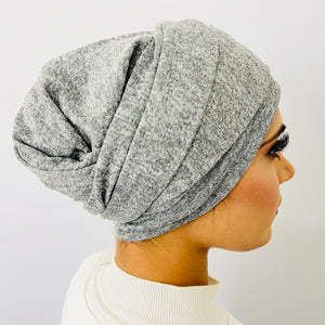 TurbanTube20 - woven grey