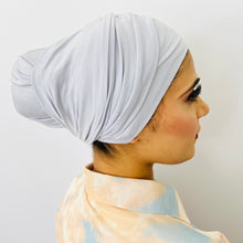 TurbanTube20 - silver blue - extra long