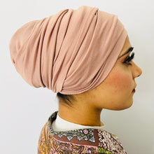 TurbanTube20 - peach pink - extra long