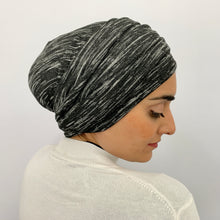 TurbanTube20 - woven charcoal matrix