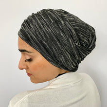TurbanTube20 - woven charcoal matrix