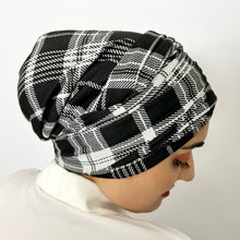 TurbanTube20 - black check