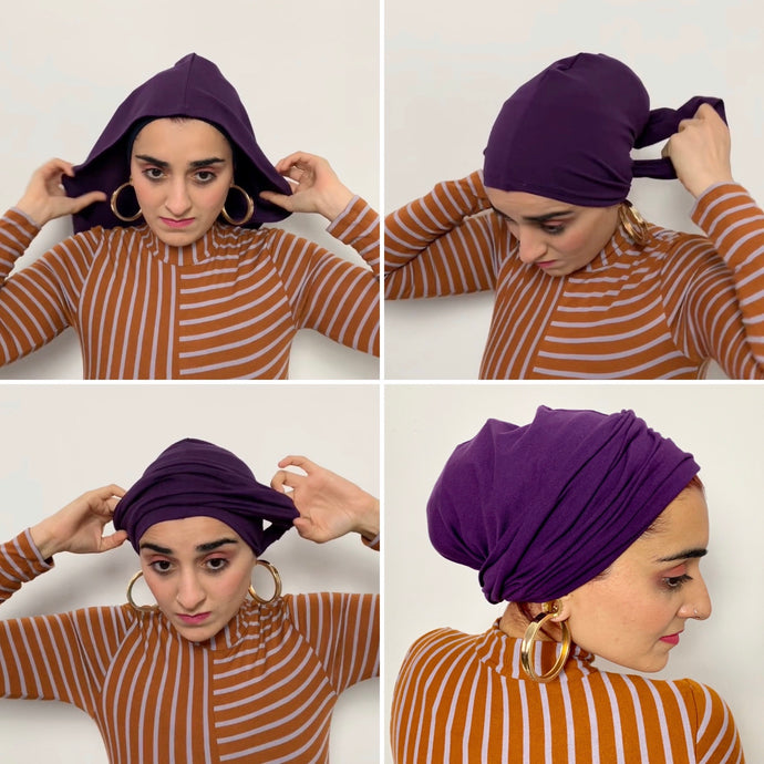 EasyTurban19 in berry